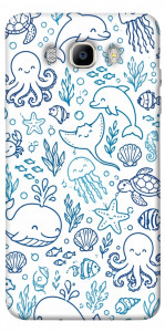 Чехол Sea pattern для Galaxy J5 (2016)
