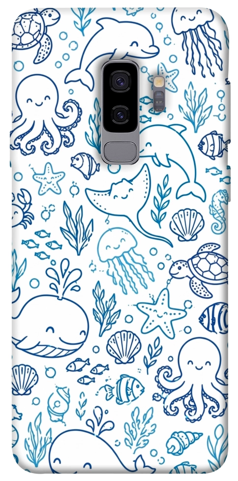 Чехол Sea pattern для Galaxy S9+