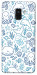 Чехол Sea pattern для Galaxy A8 (2018)
