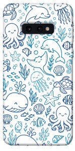 Чохол Sea pattern для Galaxy S10e