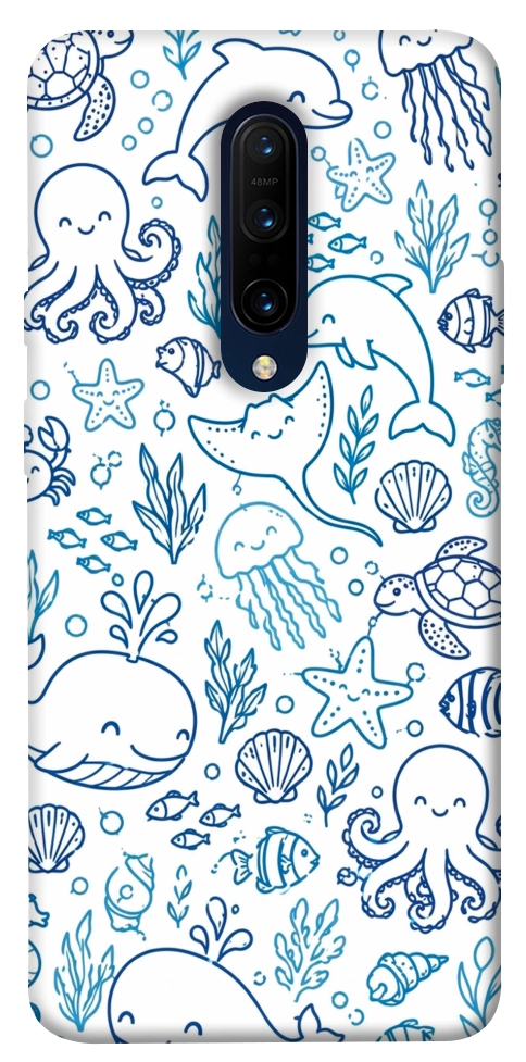 Чехол Sea pattern для OnePlus 7 Pro