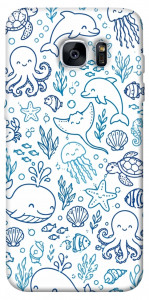 Чохол Sea pattern для Galaxy S7 Edge