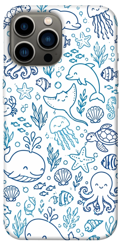 Чохол Sea pattern для iPhone 12 Pro Max