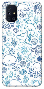 Чехол Sea pattern для Galaxy M31s