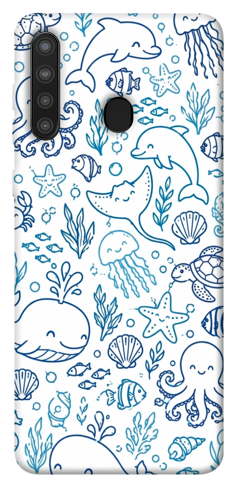 Чохол Sea pattern для Galaxy A21