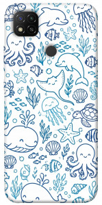Чохол Sea pattern для Xiaomi Redmi 9C