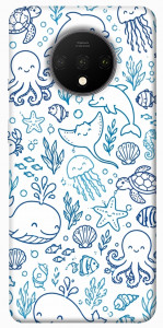 Чехол Sea pattern для OnePlus 7T