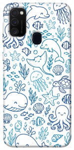 Чохол Sea pattern для Samsung Galaxy M21