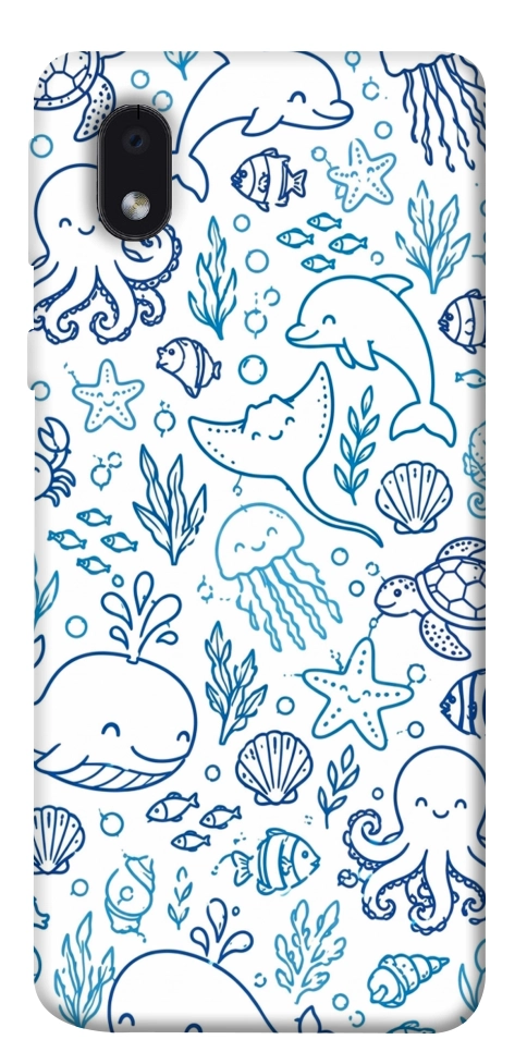 Чохол Sea pattern для Galaxy M01 Core