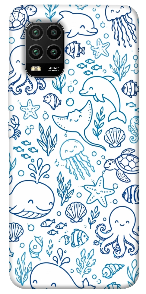 Чохол Sea pattern для Xiaomi Mi 10 Lite