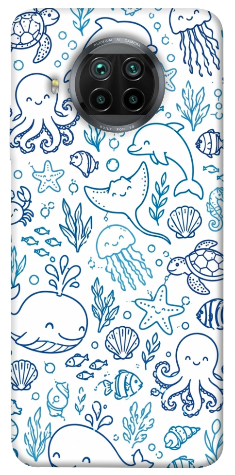Чохол Sea pattern для Xiaomi Mi 10T Lite