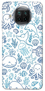 Чохол Sea pattern для Xiaomi Redmi Note 9 Pro 5G