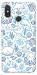 Чехол Sea pattern для Xiaomi Mi 8