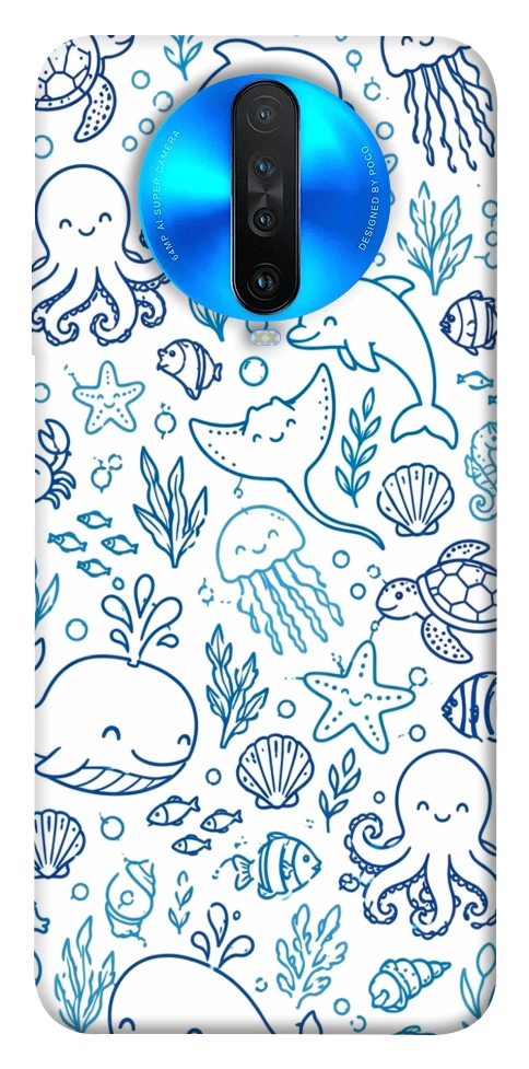 Чохол Sea pattern для Xiaomi Redmi K30