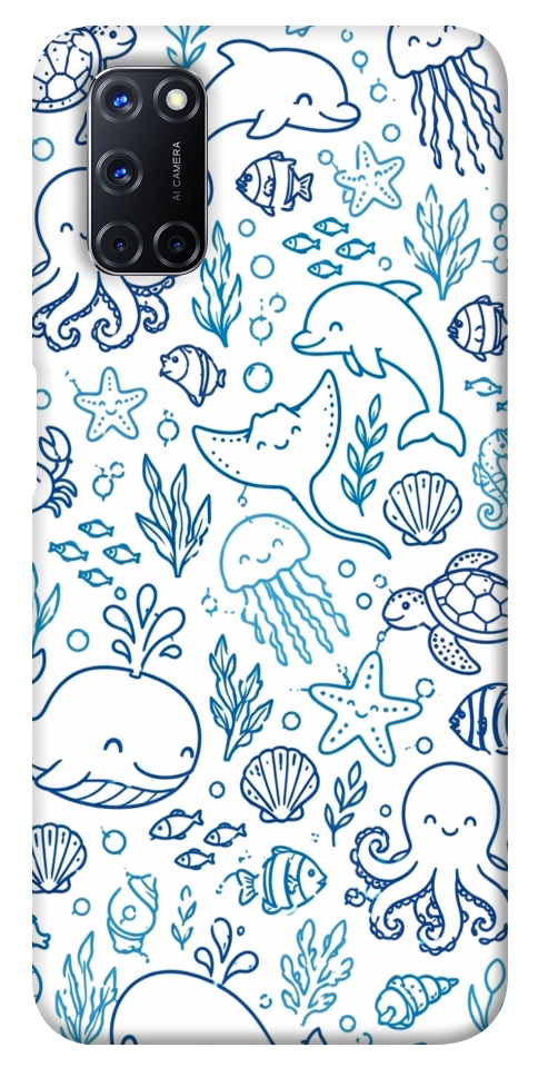 Чохол Sea pattern для Oppo A92