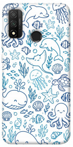 Чехол Sea pattern для Huawei P Smart (2020)