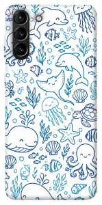 Чехол Sea pattern для Galaxy S21+