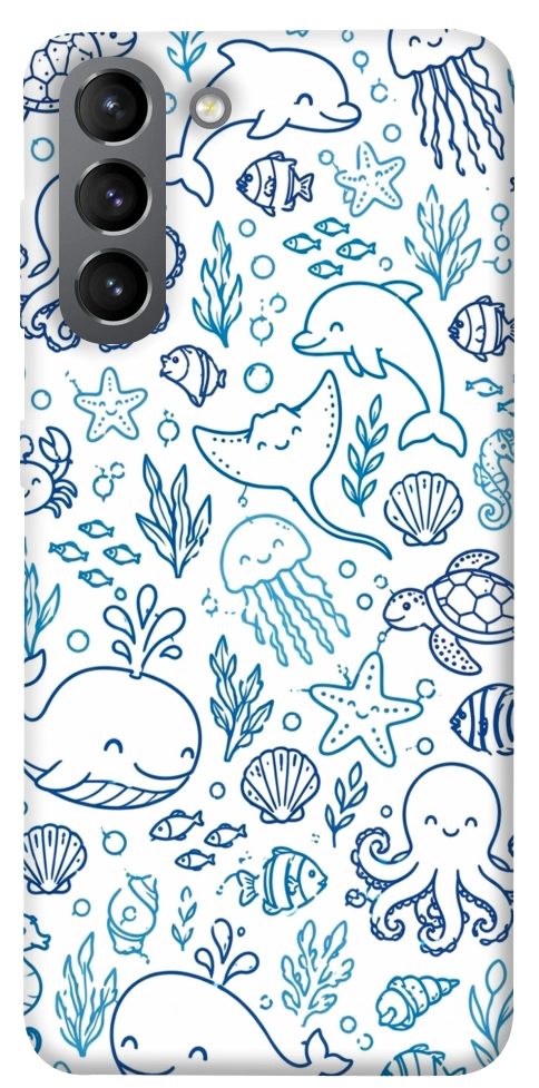 Чохол Sea pattern для Galaxy S21