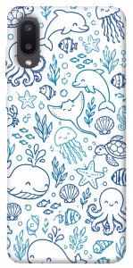 Чохол Sea pattern для Galaxy A02