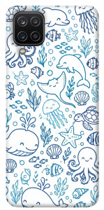 Чехол Sea pattern для Galaxy A12