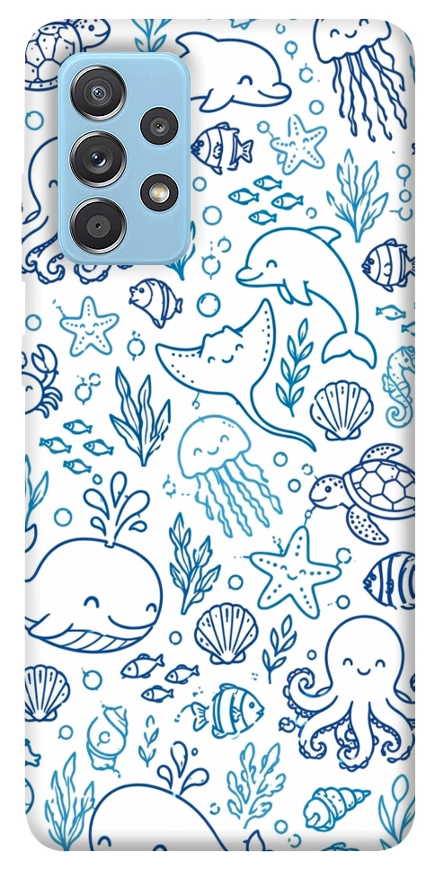 Чохол Sea pattern для Galaxy A52