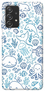 Чехол Sea pattern для Samsung Galaxy A72 4G