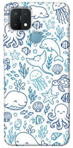 Чохол Sea pattern для Oppo A15