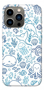 Чехол Sea pattern для iPhone 13 Pro