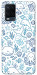 Чехол Sea pattern для Oppo A54 4G