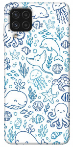 Чехол Sea pattern для Galaxy A22 4G