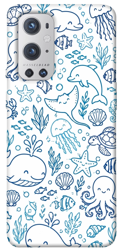 Чехол Sea pattern для Oneplus 9 pro