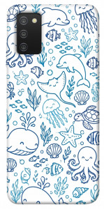 Чехол Sea pattern для Galaxy A03s