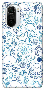 Чехол Sea pattern для Xiaomi Mi 11i