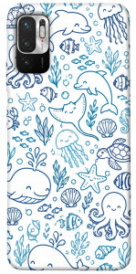 Чехол Sea pattern для Xiaomi Poco M3 Pro