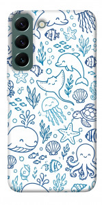 Чехол Sea pattern для Galaxy S22
