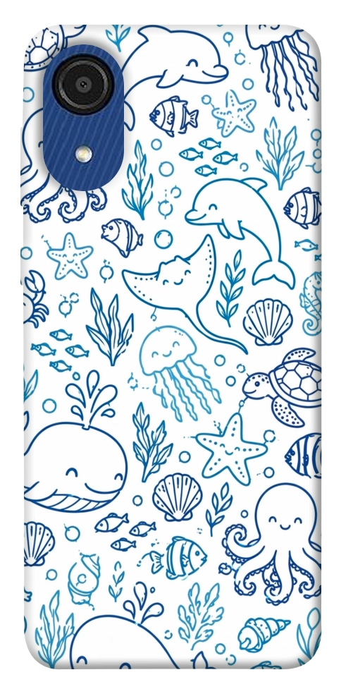Чехол Sea pattern для Galaxy A03 Core