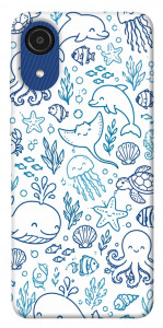 Чехол Sea pattern для Galaxy A03 Core