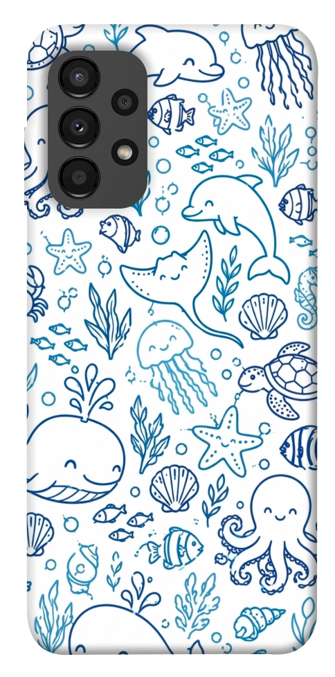 Чехол Sea pattern для Galaxy A13 4G