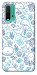 Чохол Sea pattern для Xiaomi Redmi Note 9 4G
