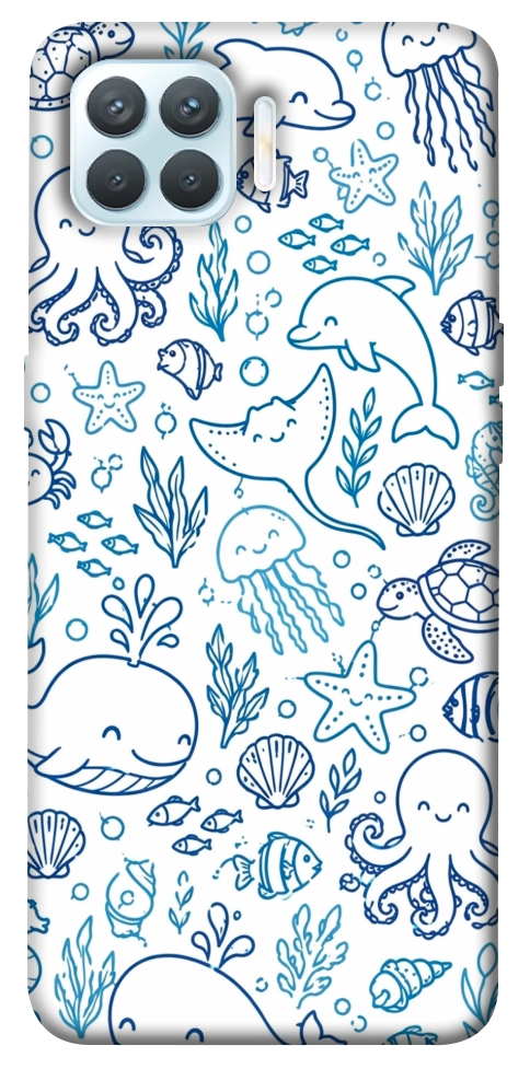 Чохол Sea pattern для Oppo F17 Pro