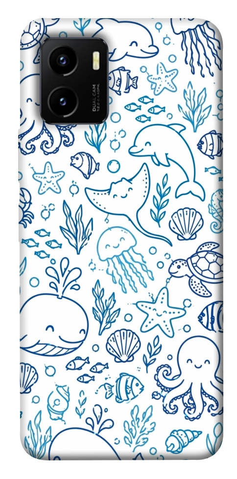 Чохол Sea pattern для Vivo Y15s