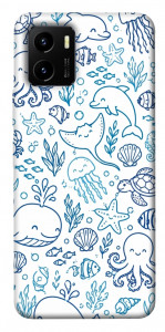 Чехол Sea pattern для Vivo Y15s