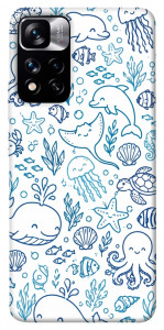 Чехол Sea pattern для Xiaomi Redmi Note 11 5G
