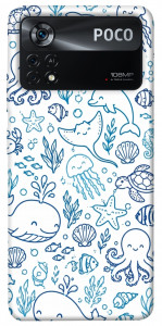 Чохол Sea pattern для Xiaomi Poco X4 Pro