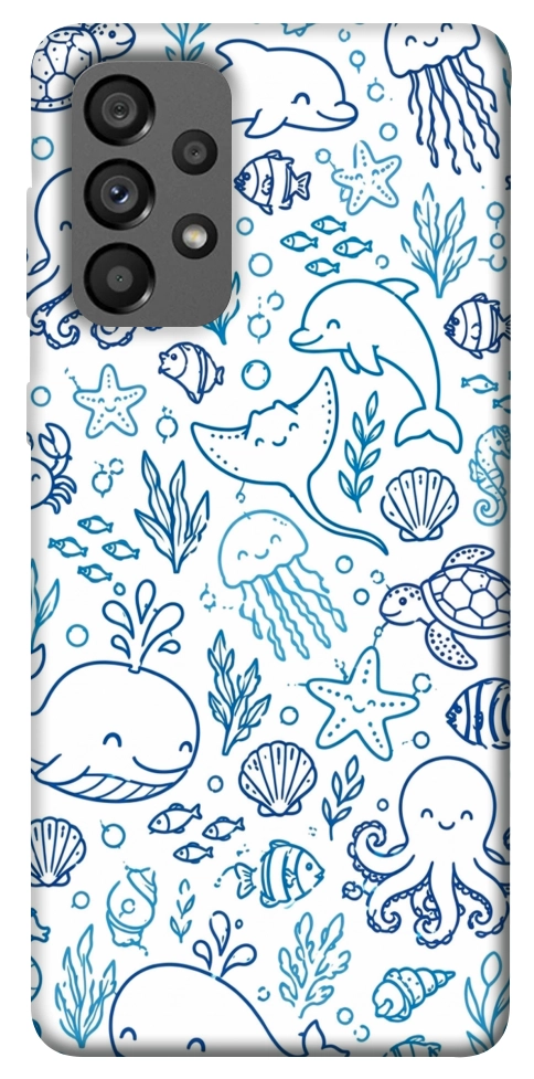 Чехол Sea pattern для Galaxy A73 5G