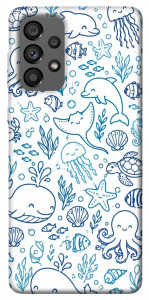 Чехол Sea pattern для Galaxy A73 5G