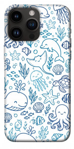 Чехол Sea pattern для iPhone 14 Pro Max