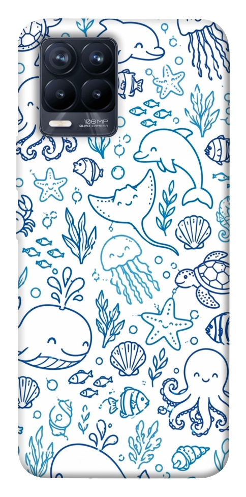 Чехол Sea pattern для Realme 8 Pro