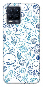 Чехол Sea pattern для Realme 8 Pro