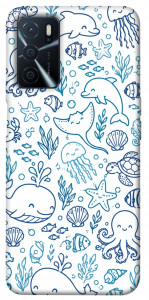 Чехол Sea pattern для Oppo A54s